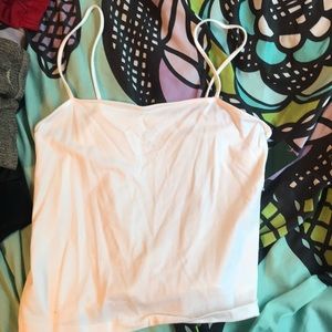white cami top